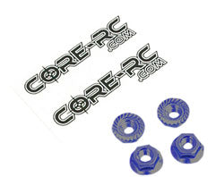 CORE RC SERRATED ALLOY M4 NUT